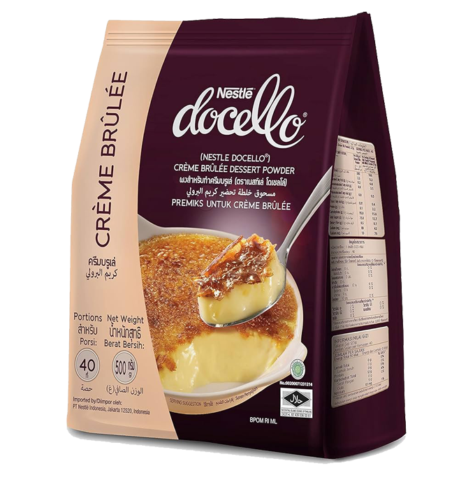 Nestle Docello Creme Brulee 500g