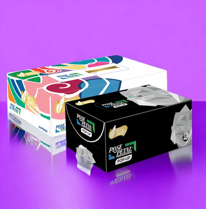 ROSE PETAL Facial Tissue